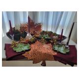 Autumn-Themed Table Decor Set Autumn-Themed Table Decor Set