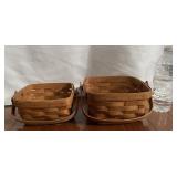 2 Longaberger Baskets-See Photos 2 Longaberger Baskets-See Photos