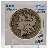 1878 Morgan Silver Dollar