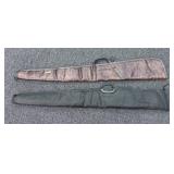 Two Leather Rifle Cases