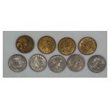 2000 Sacagawea and 1979 Susan B. Anthony Coins