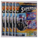 5pc 1993 Superman Action Comics