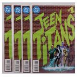 5pc 1996 Teen Titans #1 Comics Set