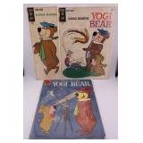 3pc Yogi Bear Gold Key & Dell Comics