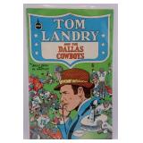 1973 Tom Landry & Dallas Cowboys Comic