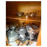 Contents of Bottom Cabinet - Pots, pans, etc.
