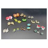 14 Misc. Clip On Earrings