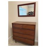 Mid-Century Modern Dresser & Mirror