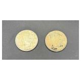 1922 & 1927 Lady Liberty Coins