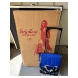 Shopping Cart and Backpack on Wheels