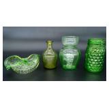 Misc. Green Glassware