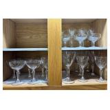 Vtg. Collection of Clear Glass