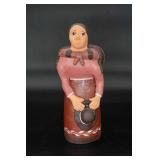 Folk Art Clay Figurine