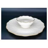 Lenox Chip & Dip Plate