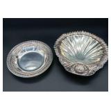 Vtg. Reed & Barton Dish & WS Silver Shell Tray