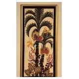 Framed Tropical Artwork
