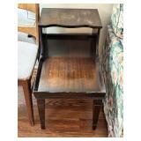 Mid-Century Compact Wooden Side Table