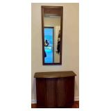 Entry Cabinet w/ Mirror