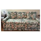 Vtg. Floral Design Couch