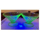 Vtg. Uranium Glass
