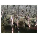 3 Push Mowers