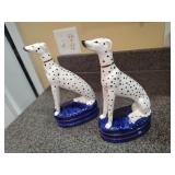 2 Fitz & Floyd Staffordshire Style Dalmations