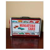 1966 Mattel Miniature Cars Case & Cars