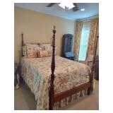 Queen Size 4 Post Bed