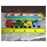 4 Tiny Metal Cars