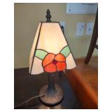 Tiffa-Mini Stained Glass Fine Art Table Lamp