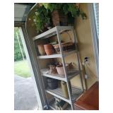 Plastic Shelf & Contents