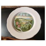 11 Syracuse China Grandma Moses Ruffle Plates