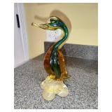 Vintage Murano Art Glass Duck