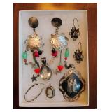 Sterling Silver Earrings and Pendants