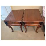 2 Drop Leaf End Tables