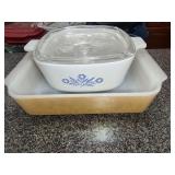 Fire King & Corning Ware Casserole Dishes