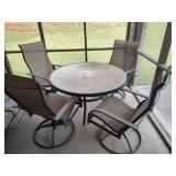 Winston Outdoor Table & 4 Chairs