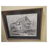 Framed Mill Print by Doyle Vaden 1978