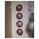 8 Harris Royal Decorative Plates