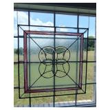 Stained Glass Hanging Pane