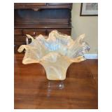 Murano Style Art Glass Bowl