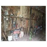 Contents of Left Side Barn Wall - Read Details