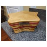 Longaberger 2001 Christmas Collection Basket