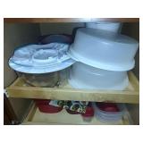 Collection of Plastic Storage Items