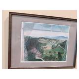 Grandma Moses Print "Hoosick Valley"