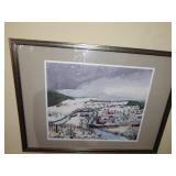 Grandma Moses Print "Hoosick Falls in Winter"