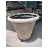 2 Concrete Planters - Read Details
