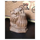 Cast Iron Harvest Theme Door Stop