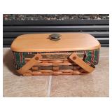 1996 Longaberger Holiday Cheer Basket