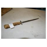 Butcher Steel with Bone Handle